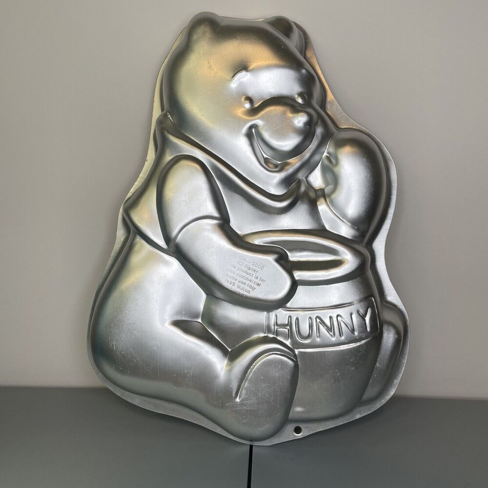 Wilton Winnie the Pooh Cake Pan Honey Pot Vintage Bear 1995 Disney Cartoon Baby - Picture 6 of 9